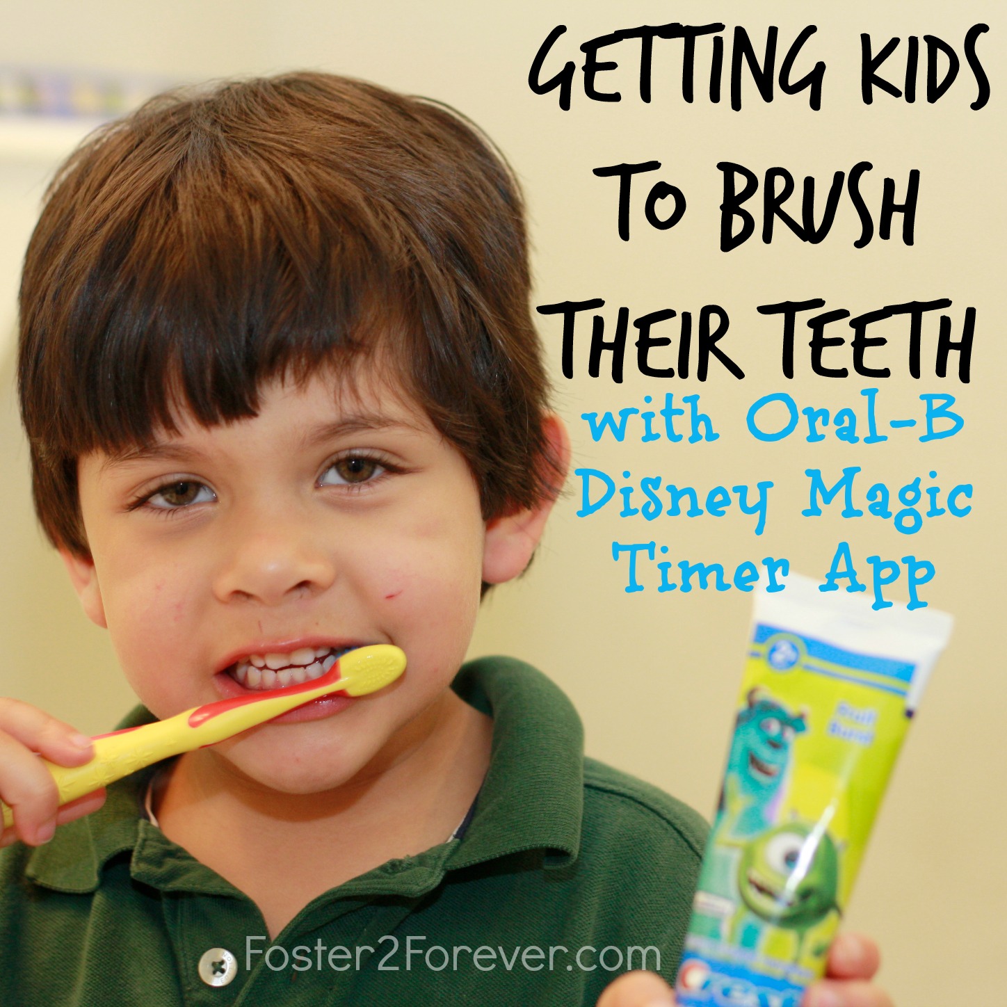 How I Got My Kids to Brush Their Teeth - Foster2Forever