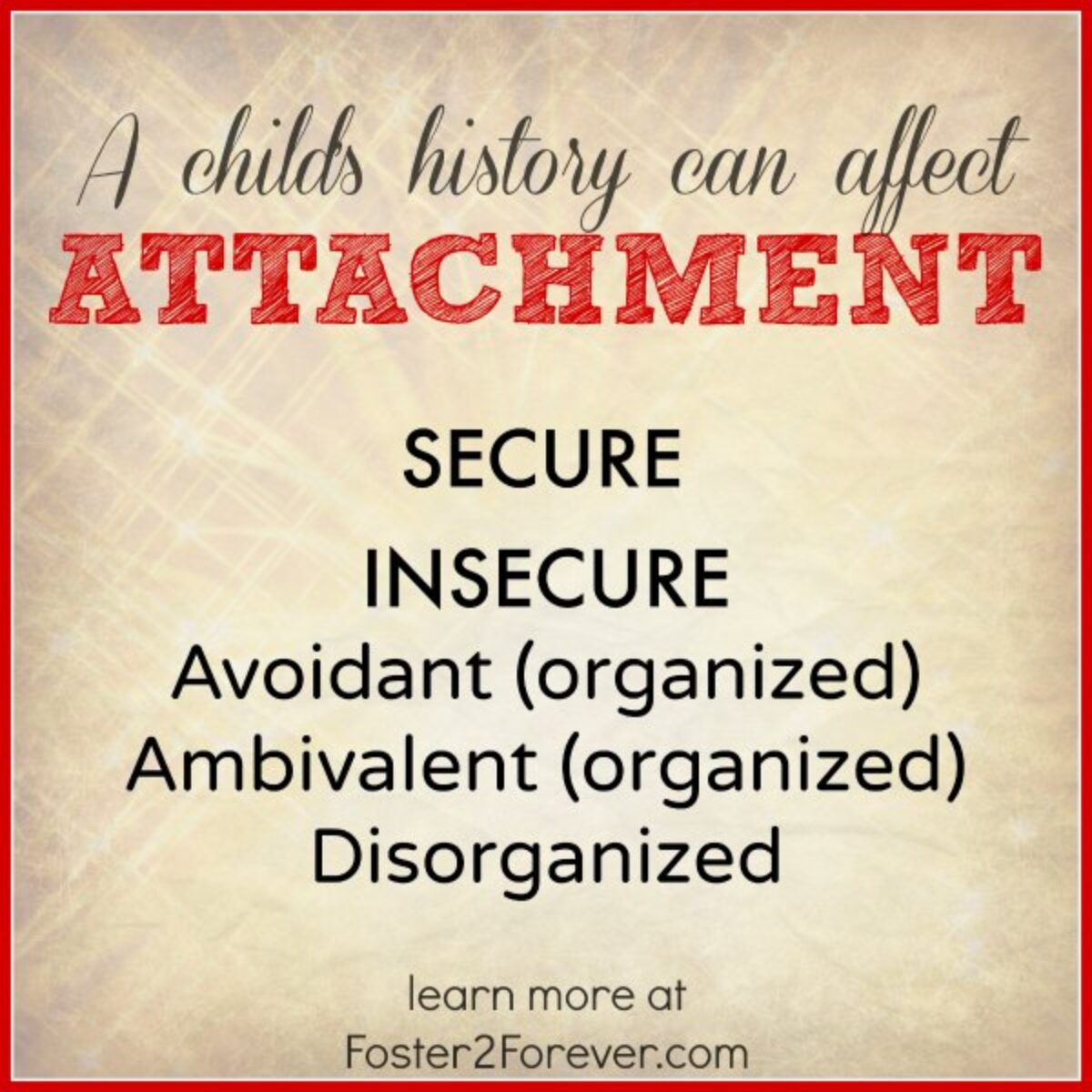 4 Attachment Types To Know Before Becoming a Parent - Foster2Forever