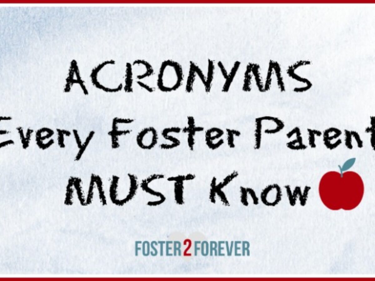 Acronyms For Parents